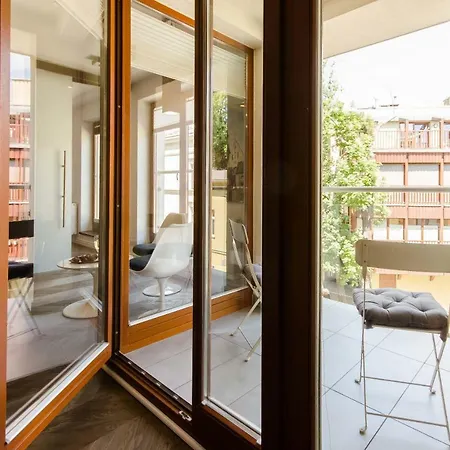 Central Kazimierz Apartment With Balcony Krakow Exterior photo